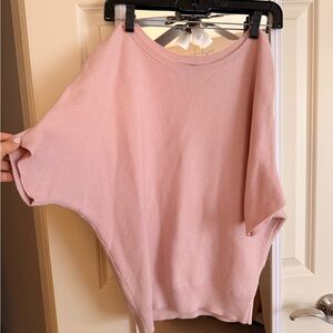 Quince Soft Pink Women's Crew Neck Sweater Cotton/Cashmere